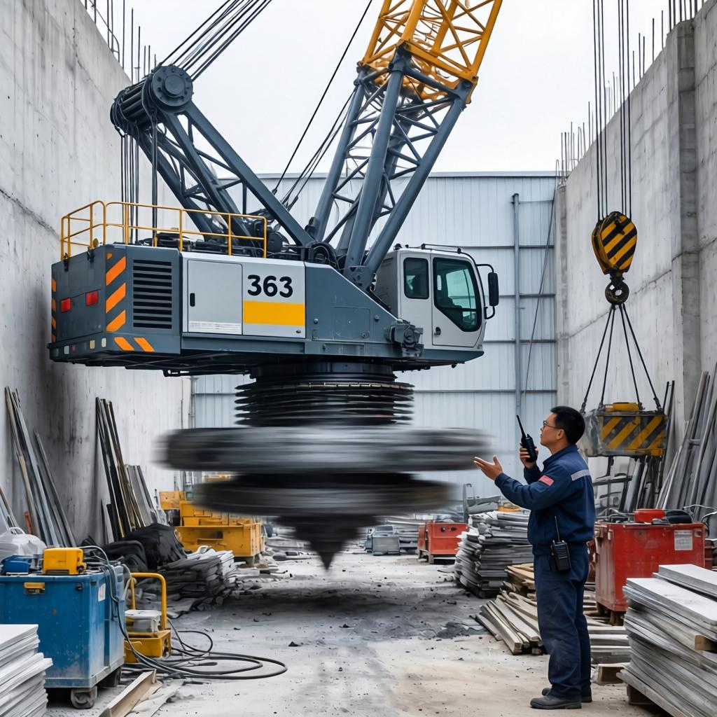 石煤机 QYS-3.2I 起重机