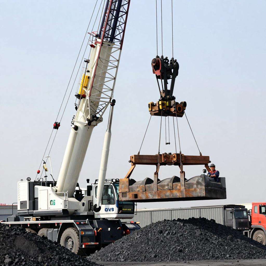 石煤机 QYS-4ZIII 起重机
