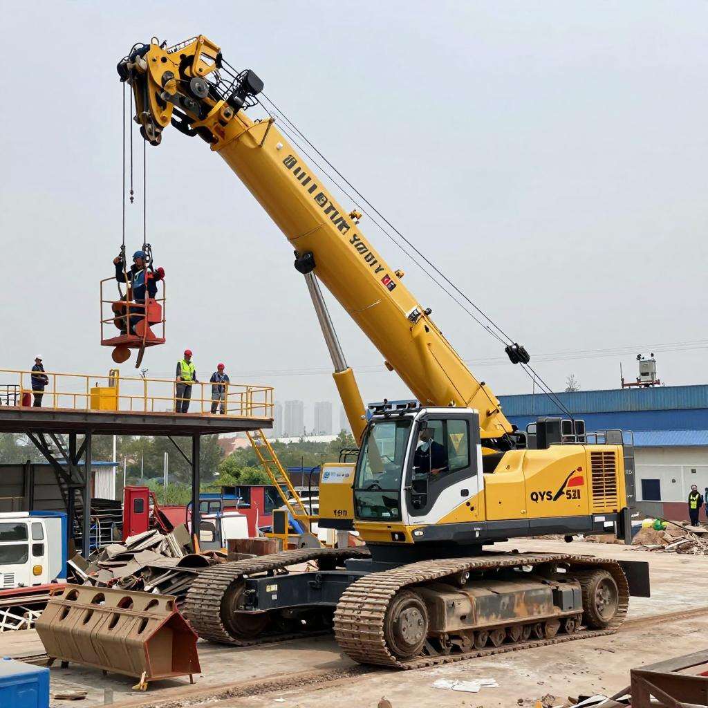 石煤机 QYS-5ZIII 起重机