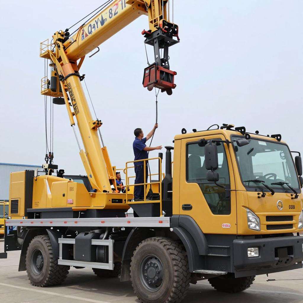 石煤机 QYS-8ZII 起重机