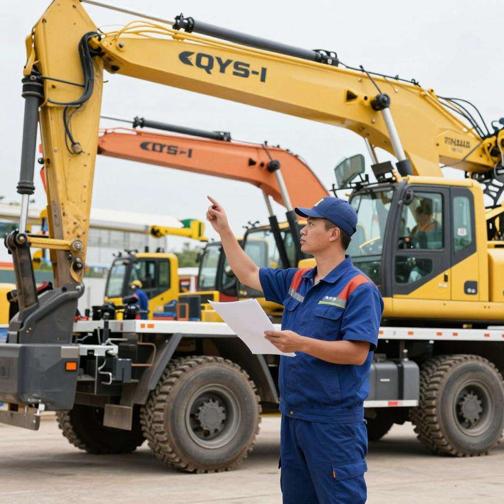 石煤机 QYS-1.6II 起重机