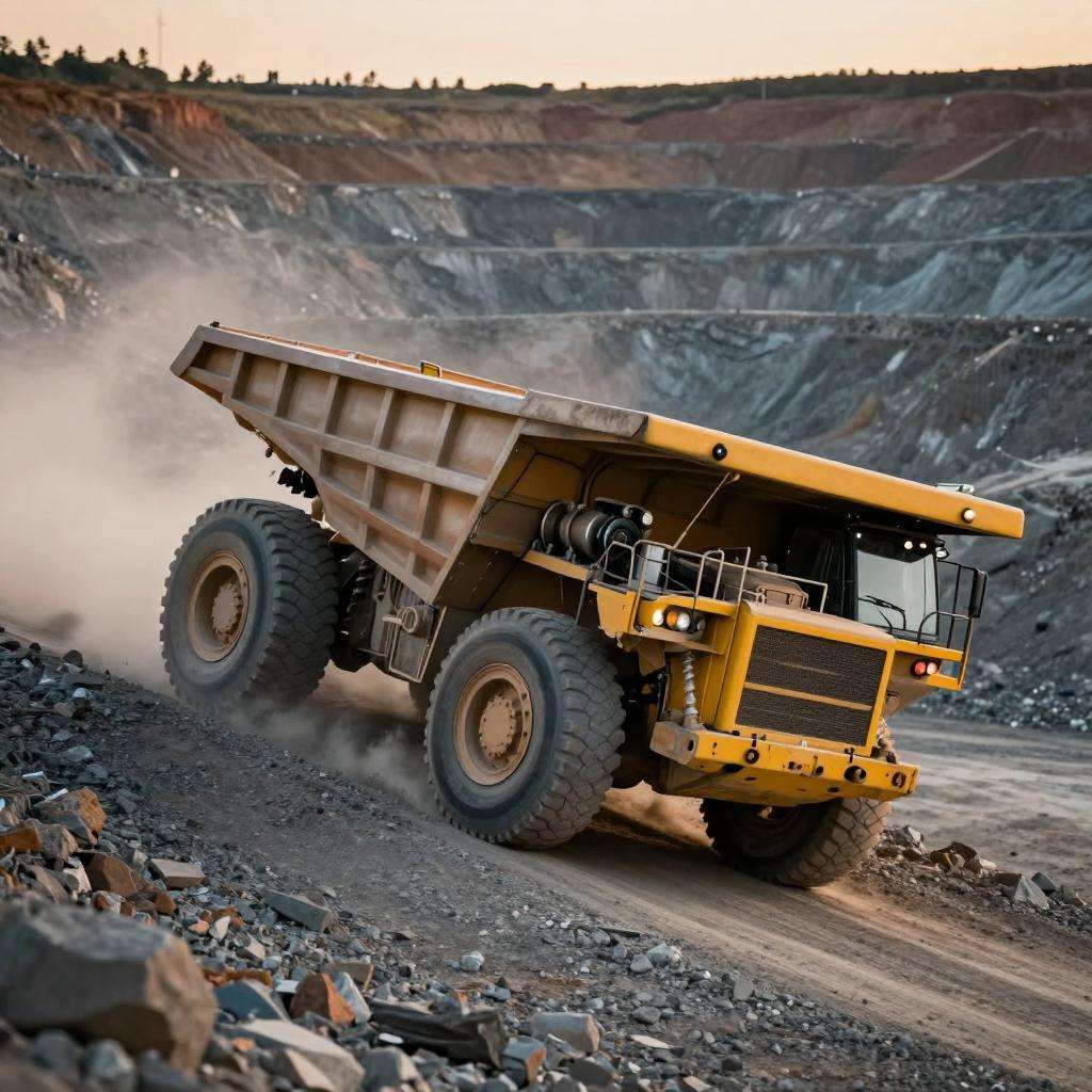 我国首台套新能源无人驾驶矿卡正式发布并投入使用