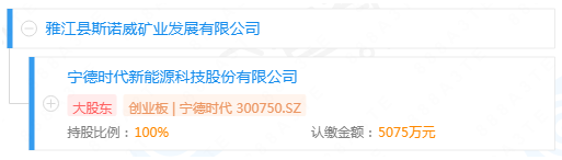 100%持股！宁德时代“接盘”锂矿企业