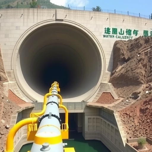 滇中引水石鼓水源工程与香炉山隧洞实现连通