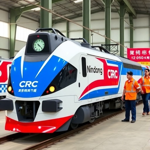 “氢”装上阵！我国首台“宁东号”氢动力机车在中国中车下线