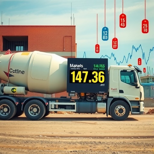 全国重点城市商品混凝土市场价格周报（5月29日-6月4日）