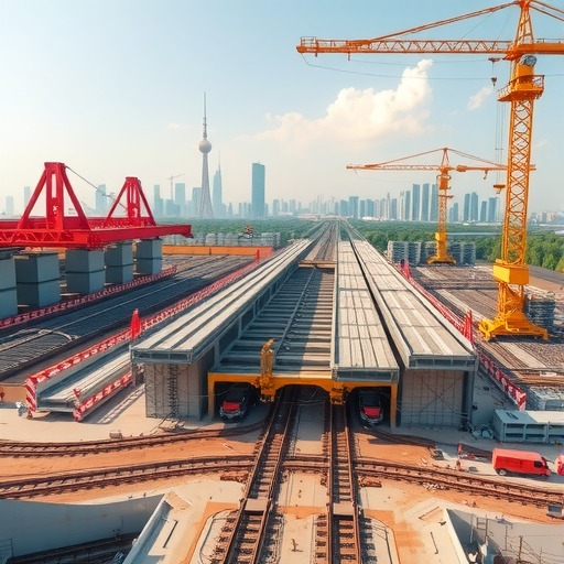 市域(郊)铁路成眉线视高梁场正式进入批量生产 市域(郊)铁路成眉线视高梁场正式进入批量生产