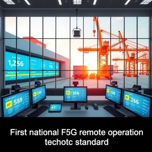 全国首个F5G港口远控团体技术标准发布！