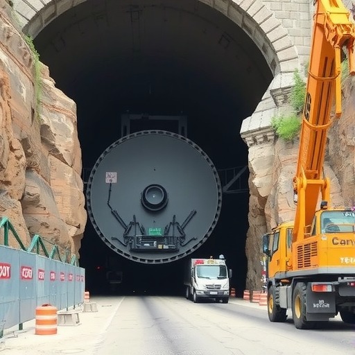 国内首座高速公路TBM施工平导洞全线贯通