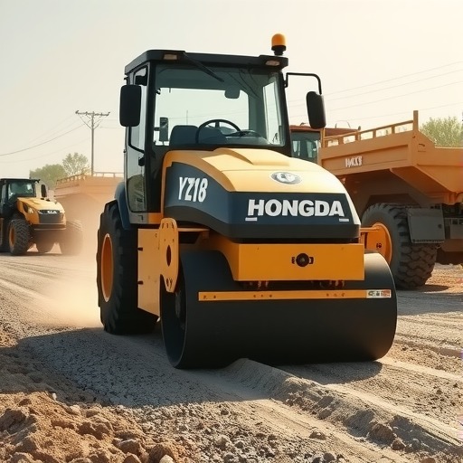 鸿达建工 YZ18 压路机