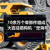 10余万个零部件组成!大直径盾构机“定海号”顺利下线 10余万个零部件组成!大直径盾构机“定海号”顺利下线