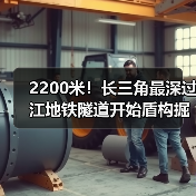 2200米!长三角最深过江地铁隧道开始盾构掘进 2200米!长三角最深过江地铁隧道开始盾构掘进
