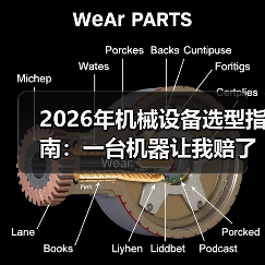 2026年机械设备选型指南:一台机器让我赔了18万才搞懂的事 2026年机械设备选型指南:一台机器让我赔了18万才搞懂的事