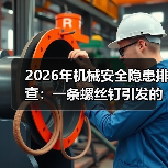 2026年机械安全隐患排查:一条螺丝钉引发的停工血泪史 2026年机械安全隐患排查:一条螺丝钉引发的停工血泪史