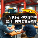 一个机械厂老板的惨痛教训:机械设备磨损修复千万别等 一个机械厂老板的惨痛教训:机械设备磨损修复千万别等