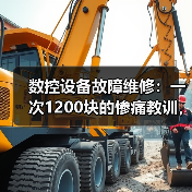 数控设备故障维修：一次1200块的惨痛教训，让我重新认识了这3个坑