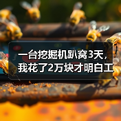 一台挖掘机趴窝3天,我花了2万块才明白工程机械维修技术的水有多深 一台挖掘机趴窝3天,我花了2万块才明白工程机械维修技术的水有多深