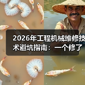 2026年工程机械维修技术避坑指南:一个修了8年挖机的老手自述 2026年工程机械维修技术避坑指南:一个修了8年挖机的老手自述
