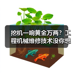 挖机一响黄金万两?工程机械维修技术没你想的那么简单 挖机一响黄金万两?工程机械维修技术没你想的那么简单