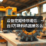 设备定期检修规范：一台3万块的机器是怎么被我拖成废铁的