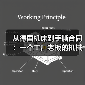 从德国机床到手撕合同：一个工厂老板的机械装备国产化替代实战
