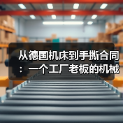 从德国机床到手撕合同：一个工厂老板的机械装备国产化替代实战