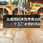从德国机床到手撕合同：一个工厂老板的机械装备国产化替代实战
