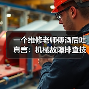 一个维修老师傅酒后吐真言:机械故障排查技巧,90%的人第一步就错了 一个维修老师傅酒后吐真言:机械故障排查技巧,90%的人第一步就错了