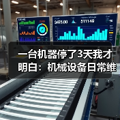一台机器停了3天我才明白:机械设备日常维护根本不是省不省钱的问题 一台机器停了3天我才明白:机械设备日常维护根本不是省不省钱的问题