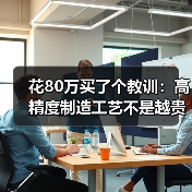 花80万买了个教训：高精度制造工艺不是越贵越好