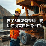 做了8年设备采购,我劝你别盲目迷信进口:机械装备国产化替代的真实成本 做了8年设备采购,我劝你别盲目迷信进口:机械装备国产化替代的真实成本