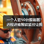 一个人管50台服务器?远程运维智能监控让我少熬了80个夜班 一个人管50台服务器?远程运维智能监控让我少熬了80个夜班