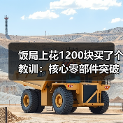 饭局上花1200块买了个教训:核心零部件突破 饭局上花1200块买了个教训:核心零部件突破