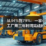 从34%到79%:一家小工厂用三年时间完成的核心零部件突破 从34%到79%:一家小工厂用三年时间完成的核心零部件突破