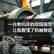 一台老机床的故障报警,让我看懂了机械智能制造趋势 一台老机床的故障报警,让我看懂了机械智能制造趋势