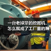 一台老掉牙的挖掘机,怎么就成了工厂里的赚钱秘密:物联网机械设备 一台老掉牙的挖掘机,怎么就成了工厂里的赚钱秘密:物联网机械设备