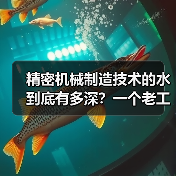 精密机械制造技术的水到底有多深?一个老工程师的踩坑实录 精密机械制造技术的水到底有多深?一个老工程师的踩坑实录