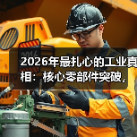 2026年最扎心的工业真相:核心零部件突破,我们到底差在哪? 2026年最扎心的工业真相:核心零部件突破,我们到底差在哪?