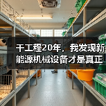干工程20年,我发现新能源机械设备才是真正的省钱密码 干工程20年,我发现新能源机械设备才是真正的省钱密码
