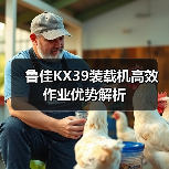 鲁佳KX39装载机高效作业优势解析 鲁佳KX39装载机高效作业优势解析