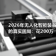 2026年无人化智能装备的真实困局:花200万买了个教训 2026年无人化智能装备的真实困局:花200万买了个教训