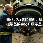 我花80万买的教训:机械设备数字化升级不是装个系统就完事 我花80万买的教训:机械设备数字化升级不是装个系统就完事