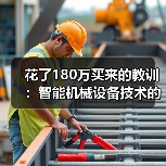 花了180万买来的教训：智能机械设备技术的水到底有多深