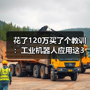 花了120万买了个教训:工业机器人应用这3个坑,2026年还有人踩 花了120万买了个教训:工业机器人应用这3个坑,2026年还有人踩