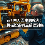 花180万买来的教训:机械设备销量数据到底怎么看? 花180万买来的教训:机械设备销量数据到底怎么看?