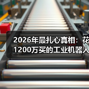 2026年最扎心真相:花1200万买的工业机器人应用,用了三个月就闲置了 2026年最扎心真相:花1200万买的工业机器人应用,用了三个月就闲置了