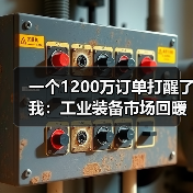 一个1200万订单打醒了我:工业装备市场回暖背后的残酷真相 一个1200万订单打醒了我:工业装备市场回暖背后的残酷真相