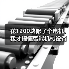 花1200块修了个电机,我才搞懂智能机械设备技术的水有多深 花1200块修了个电机,我才搞懂智能机械设备技术的水有多深