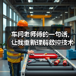 车间老师傅的一句话，让我重新理解数控技术革新