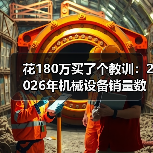 花180万买了个教训:2026年机械设备销量数据到底该怎么看? 花180万买了个教训:2026年机械设备销量数据到底该怎么看?